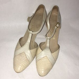 Vintage T-Strap Ferragamos